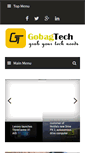 Mobile Screenshot of gobagtech.com